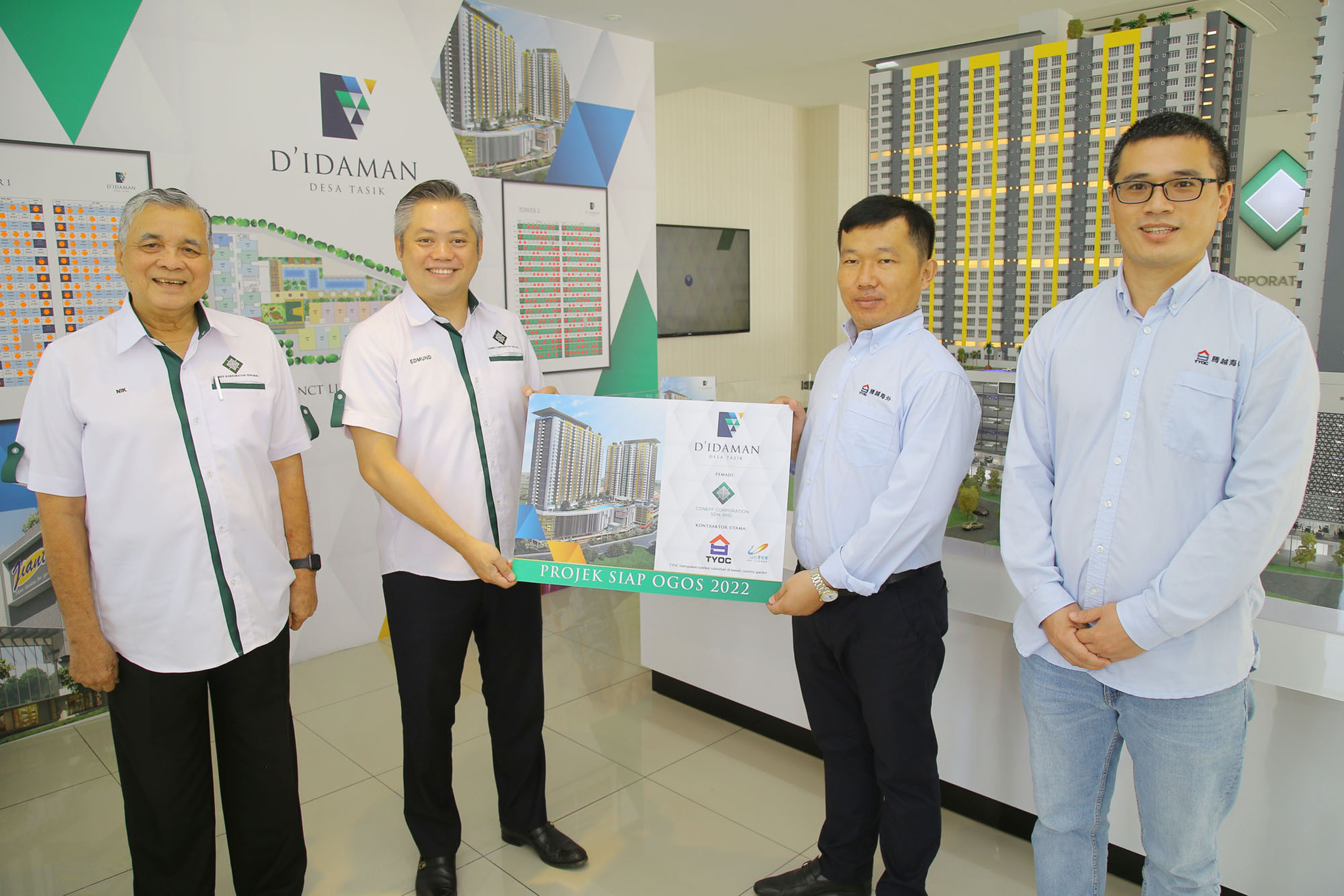 Coneff機構與騰越海外建築合作 冀年底推介D'Idaman服務式公寓
